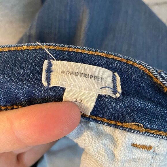 Madewell Skinny Jeans Ankle Length Roadtripper Medium Wash Blue Womens Size 32 - Picture 6 of 7